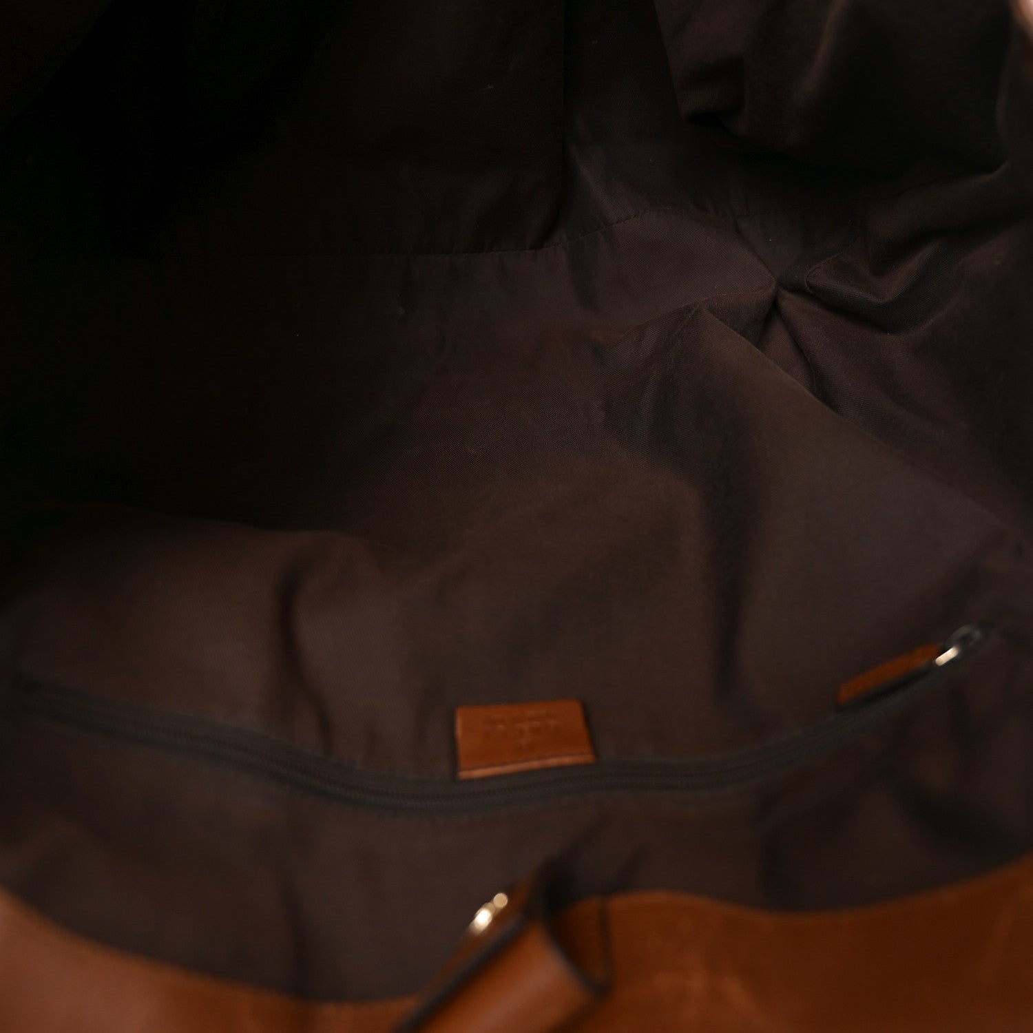 Gucci Monogram Large Sukey Tote Brown 5 of 11