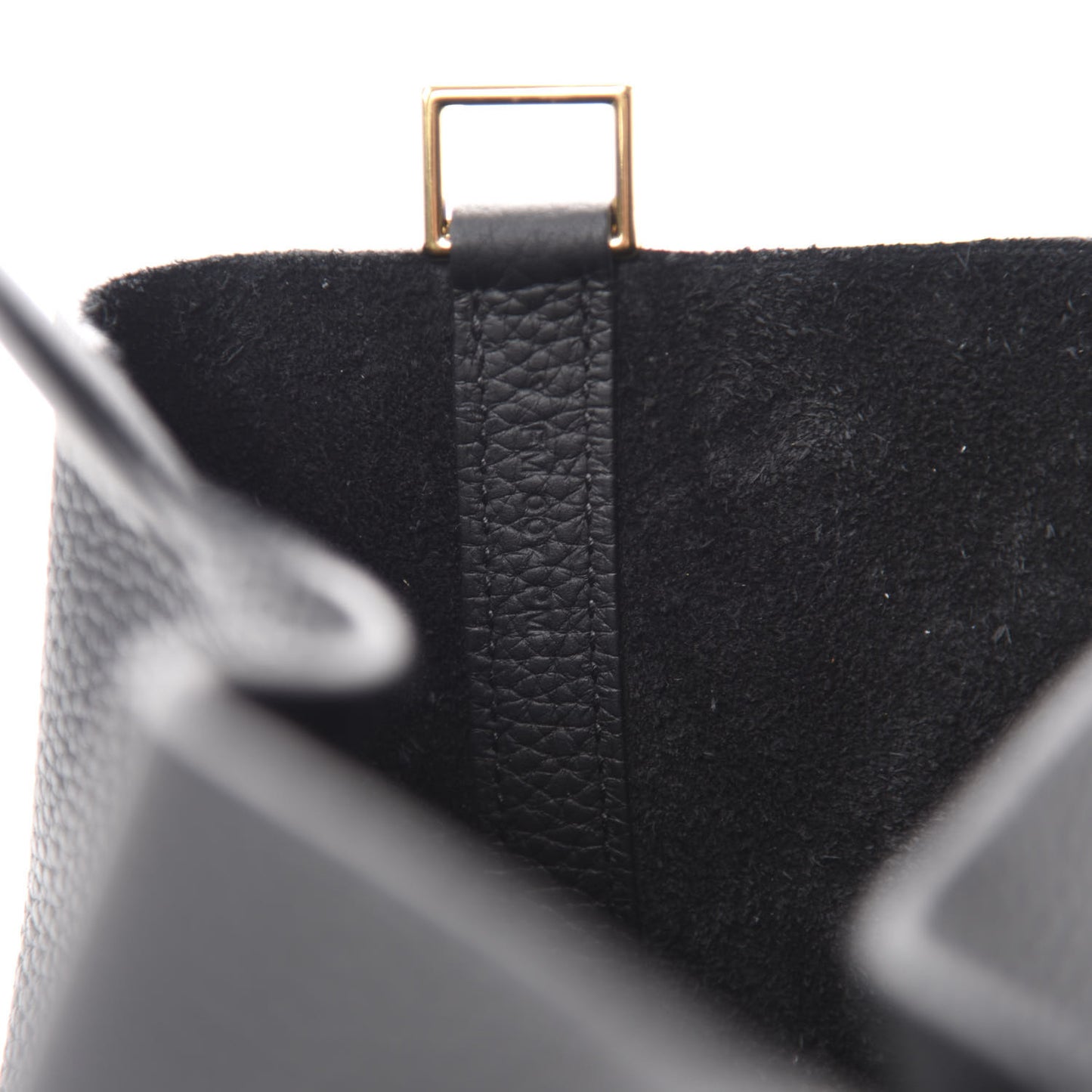 Taurillon Clemence Picotin Lock 22 MM Black