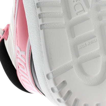 Christian Dior Nylon Calfskin Womens D-Player High Top Sneakers 38 Pink 13 of 13