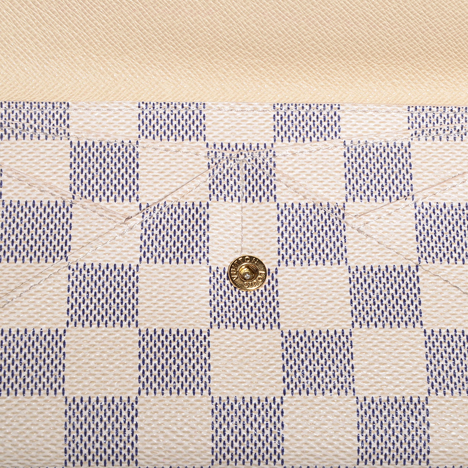 Louis Vuitton Damier Azur Long Origami Wallet 7 of 8