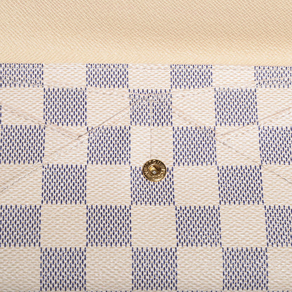 Louis Vuitton Damier Azur Long Origami Wallet 7 of 8