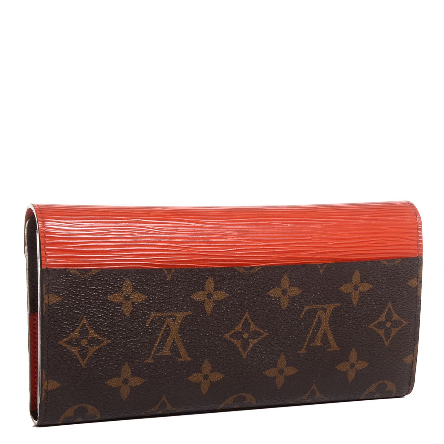Monogram Epi Marie-Lou Long Wallet Piment