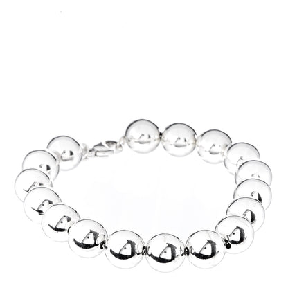 Tiffany Sterling Silver 10mm HardWear Ball Bracelet 1 of 5