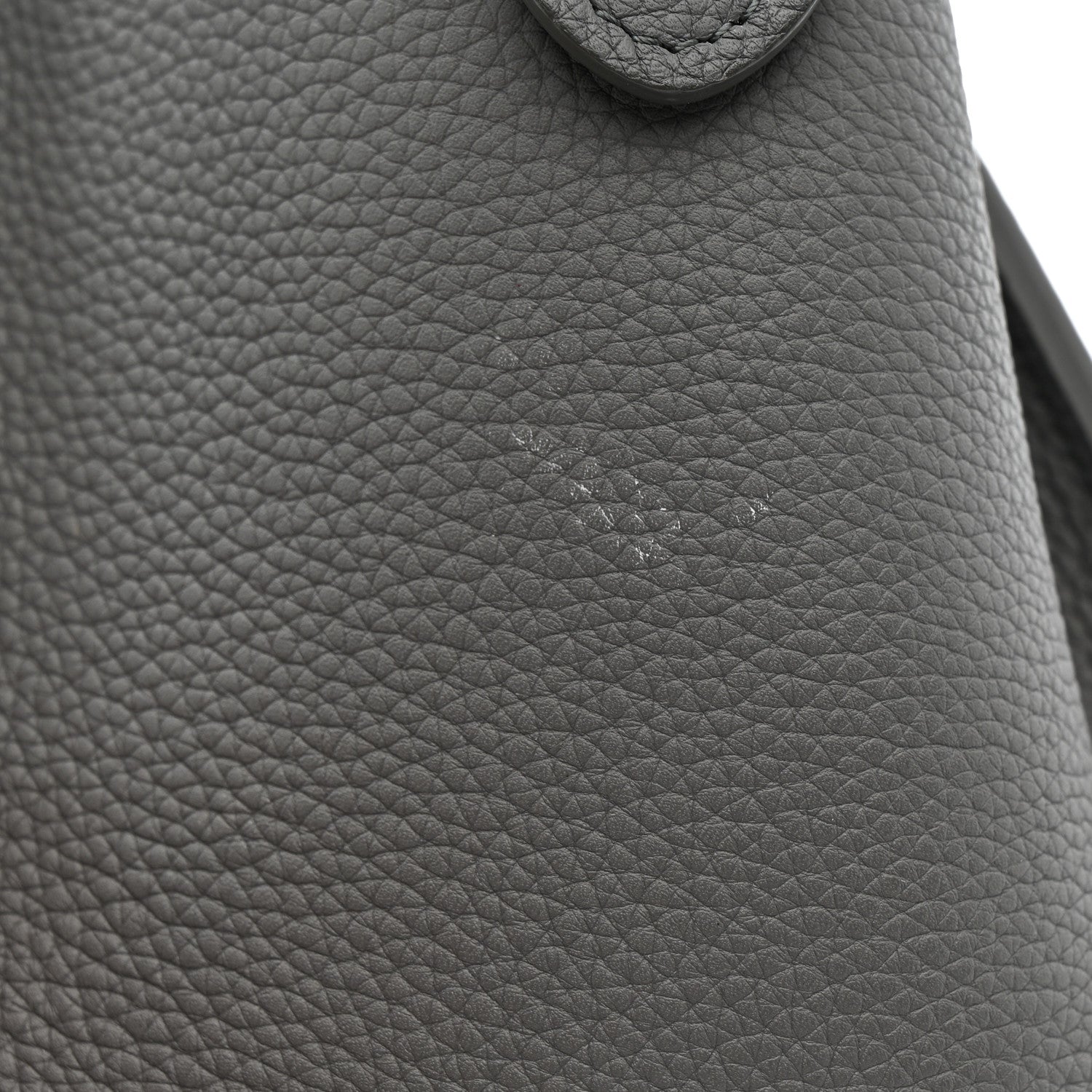 Celine Baby Drummed Calfskin Micro Luggage Kohl 12 of 16