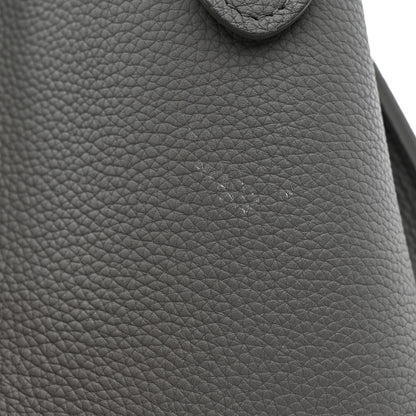 Celine Baby Drummed Calfskin Micro Luggage Kohl 12 of 16