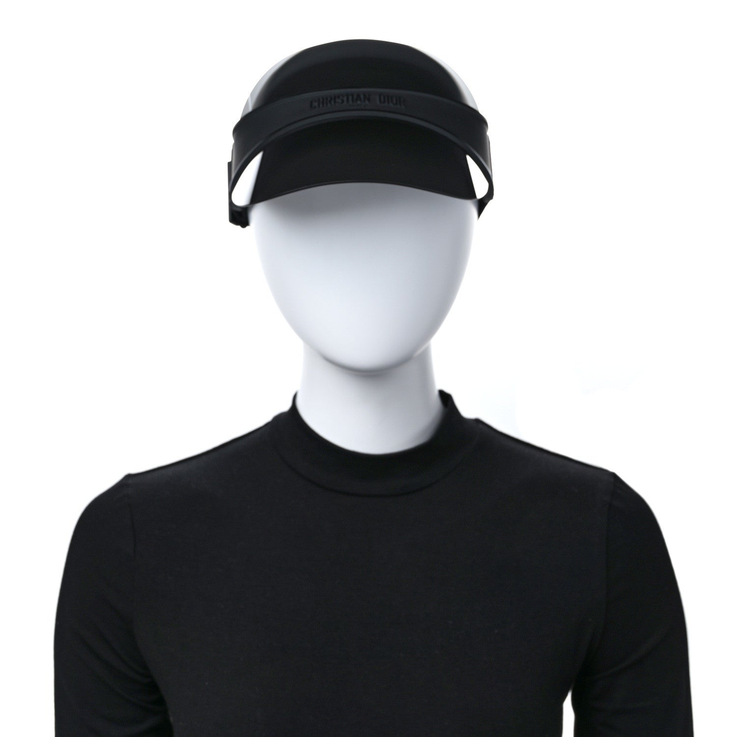 Christian Dior Mirrored DiorClubV1U Sun Visor Black 2 of 8