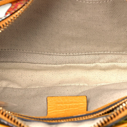 Gucci GG Supreme Monogram Flora Medium Ophidia Belt Bag Beige Multicolor Crop 5 of 12
