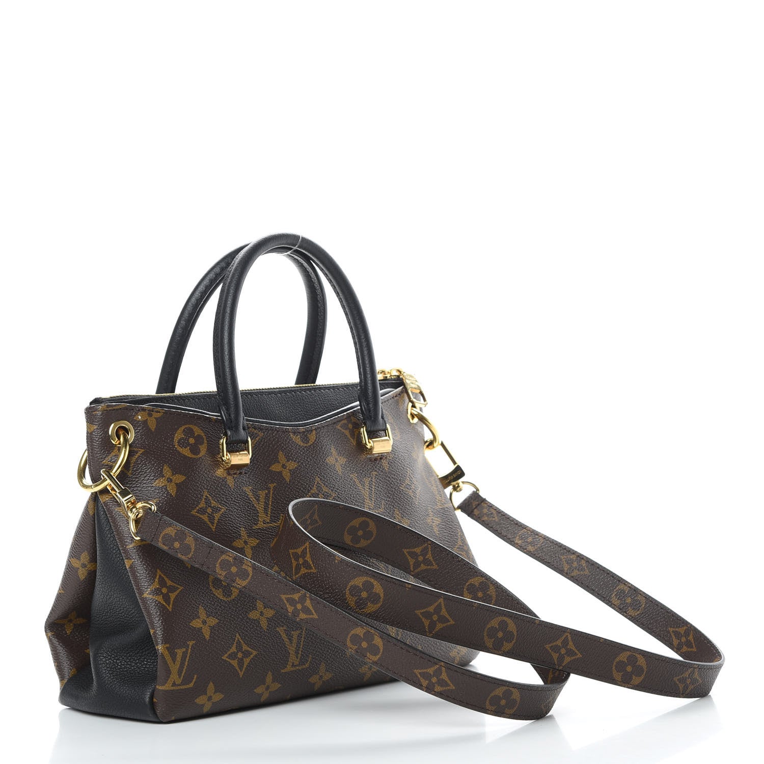 Louis Vuitton Monogram Pallas Full BB Black 3 of 10