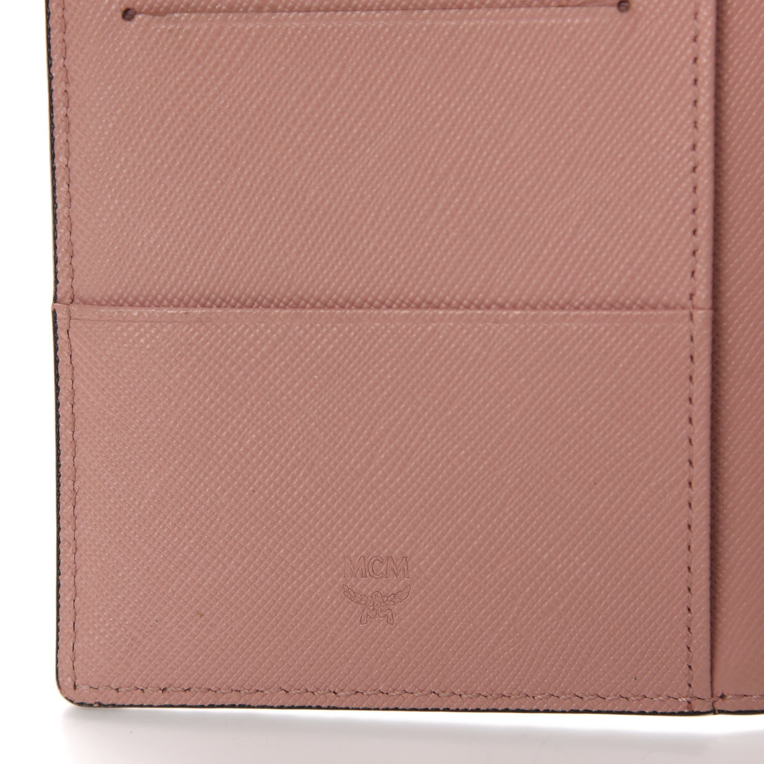 MCM Visetos Rabbit Passport Holder Beige 6 of 7