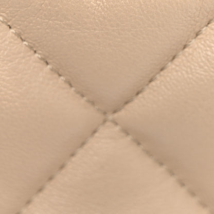 Chanel Lambskin Quilted Medium Chanel 19 Flap Beige 11 of 11