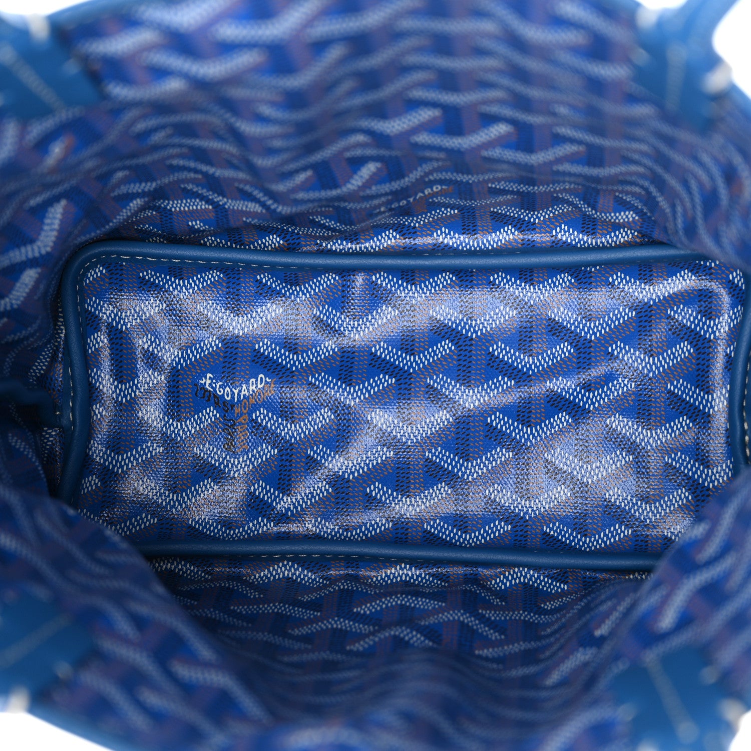 Goyard Goyardine Reversible Mini Anjou Sky Blue 11 of 20