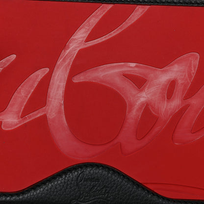 Christian Louboutin Calfskin Patent Logo Spikes East West Cabata Tote Black 16 of 18