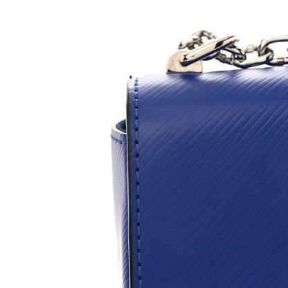 Louis Vuitton Epi Flamingo Twist Shoulder Bag MM Blue 12 of 12