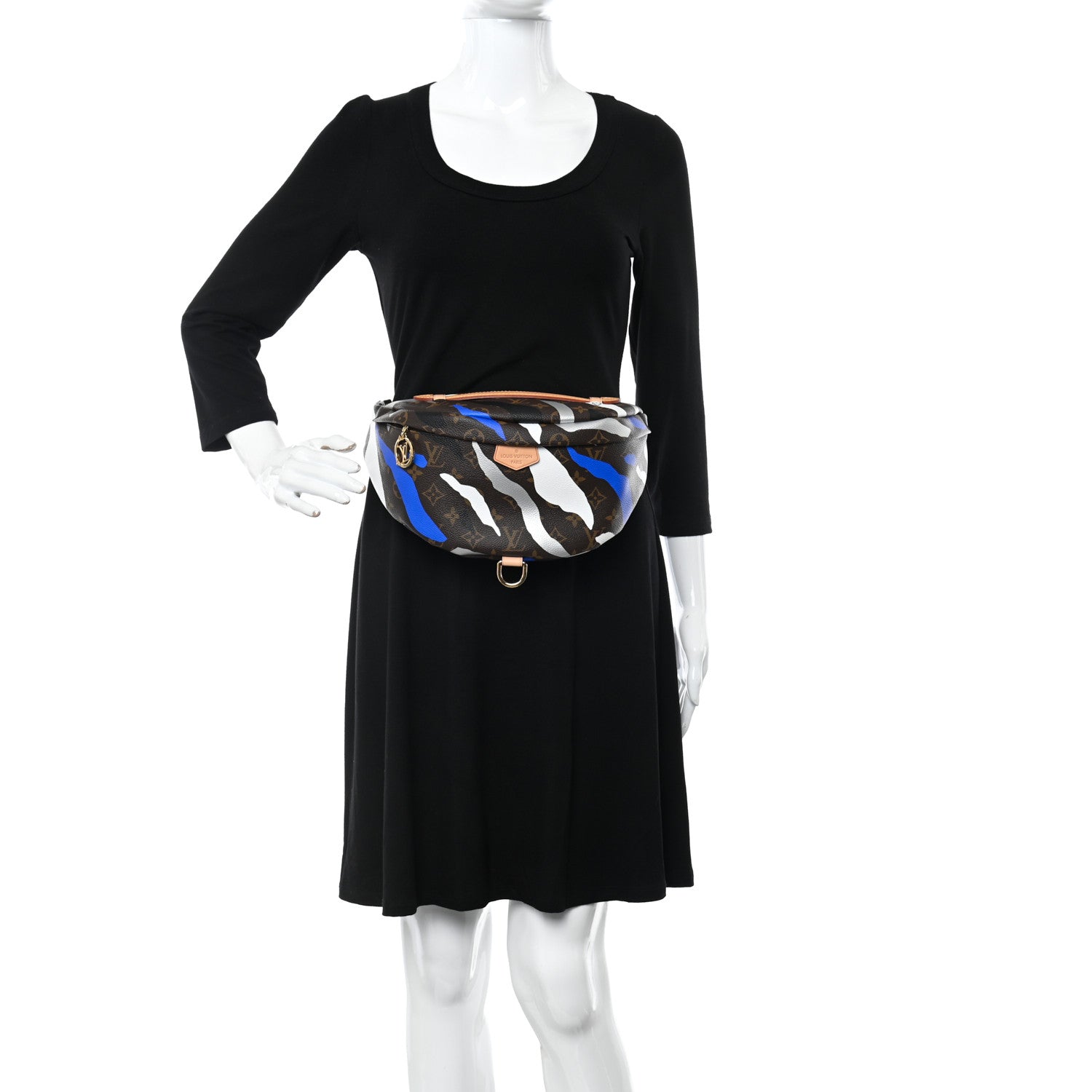 Louis Vuitton x LoL Monogram Bumbag Blue Silver 2 of 9