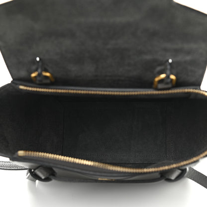 Celine Grained Calfskin Nano Belt Bag Grey 4 of 8