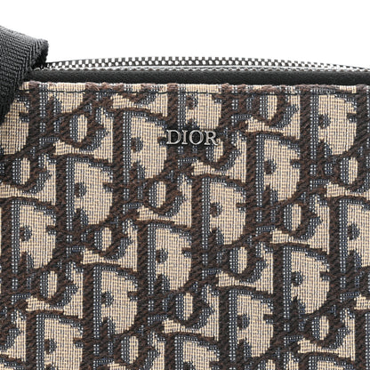 Christian Dior Oblique Messenger Pouch Black 15 of 21