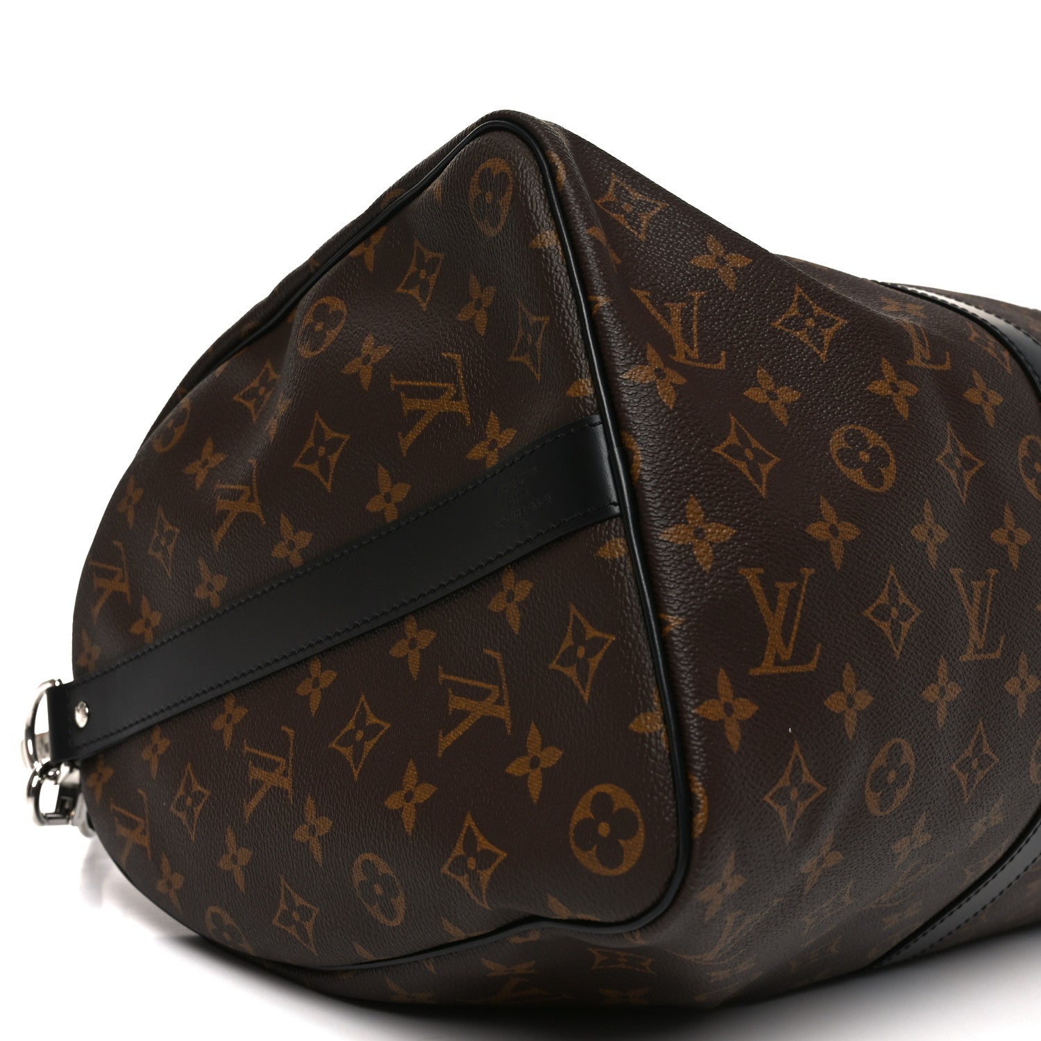 Louis Vuitton Monogram Macassar Keepall Bandouliere 45 7 of 8