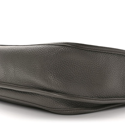 Hermes Taurillon Clemence Evelyne III GM Vert Olive 7 of 8