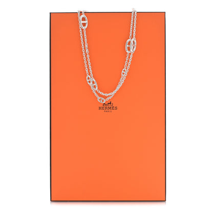 Hermes Sterling Silver Farandole Necklace 120 5 of 5