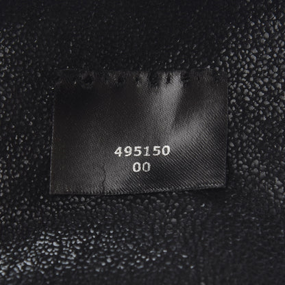 Stella McCartney Shaggy Deer Micro Falabella Tote Black 7 of 9