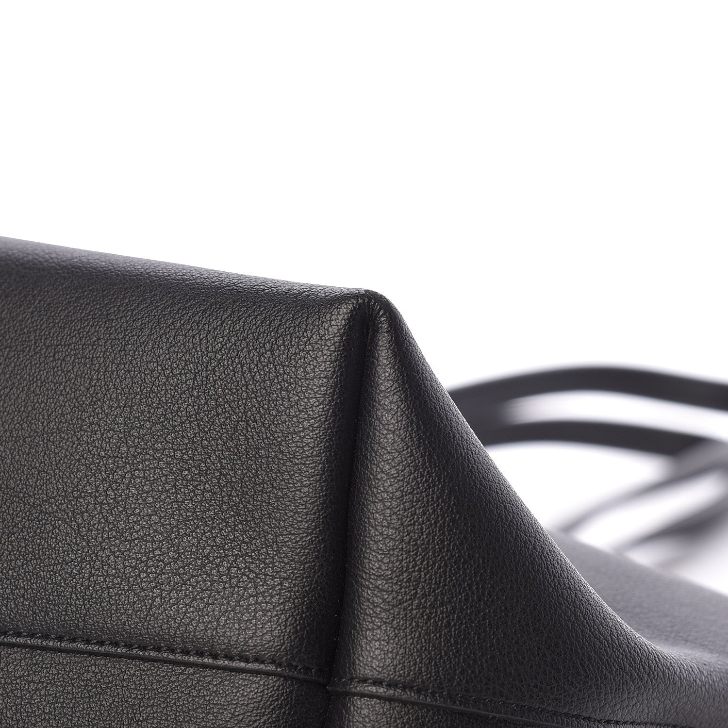Saint Laurent Calfskin Large Shopping Tote Black 11 of 13