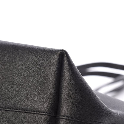 Saint Laurent Calfskin Large Shopping Tote Black 11 of 13