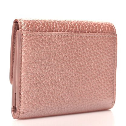Louis Vuitton Taurillon Capucines XS Wallet Rose 3 of 7