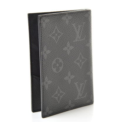 Louis Vuitton Monogram Eclipse Passport Cover 3 of 8