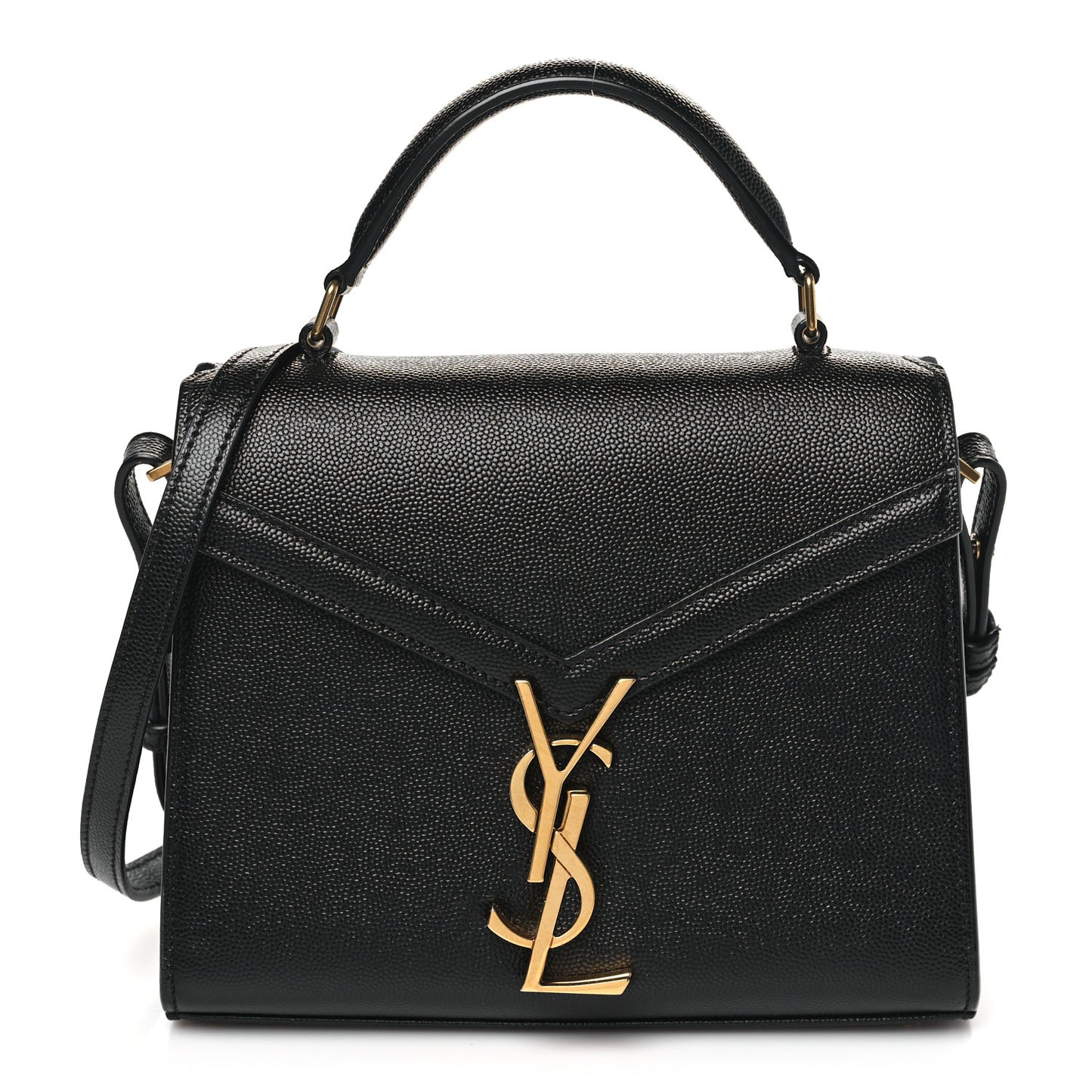 Grain de Poudre Mini Classic Monogram Cassandra Top Handle Black