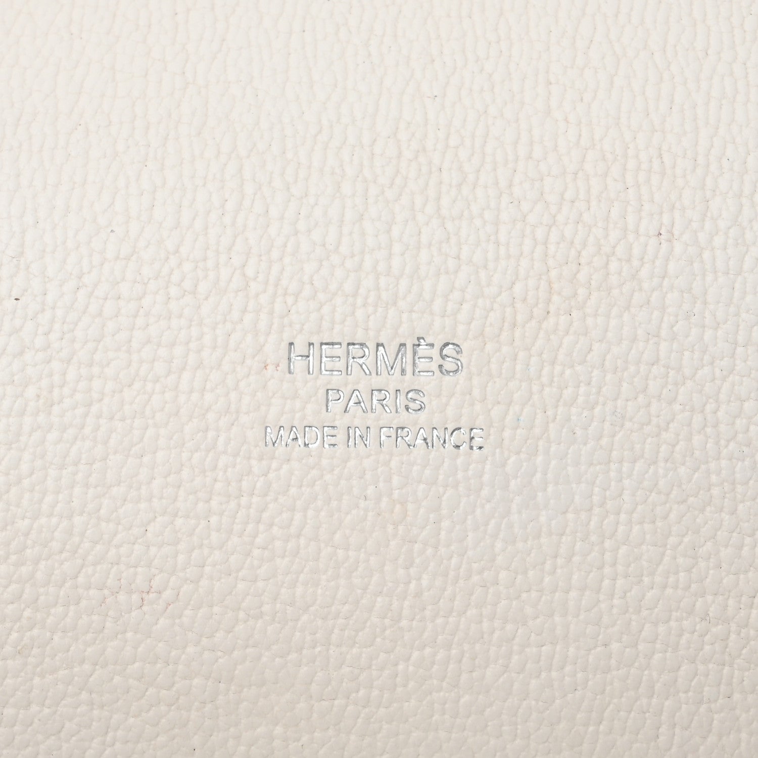 Hermes Taurillon Clemence Jypsiere 28 White 6 of 15