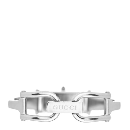 Gucci Stainless Steel 12mm 1500L Horsebit Quartz Watch Black 3 of 5