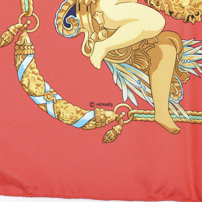 Hermes Silk Hommage A Charles Garnier Architecte De L'Opera De Paris Scarf 90 2 of 5