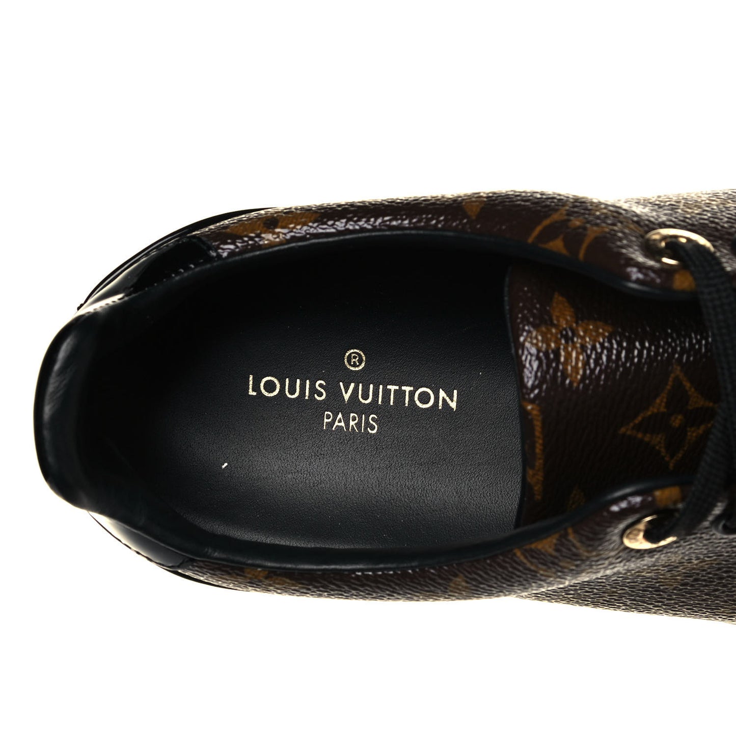 Patent Monogram Frontrow Sneakers 40