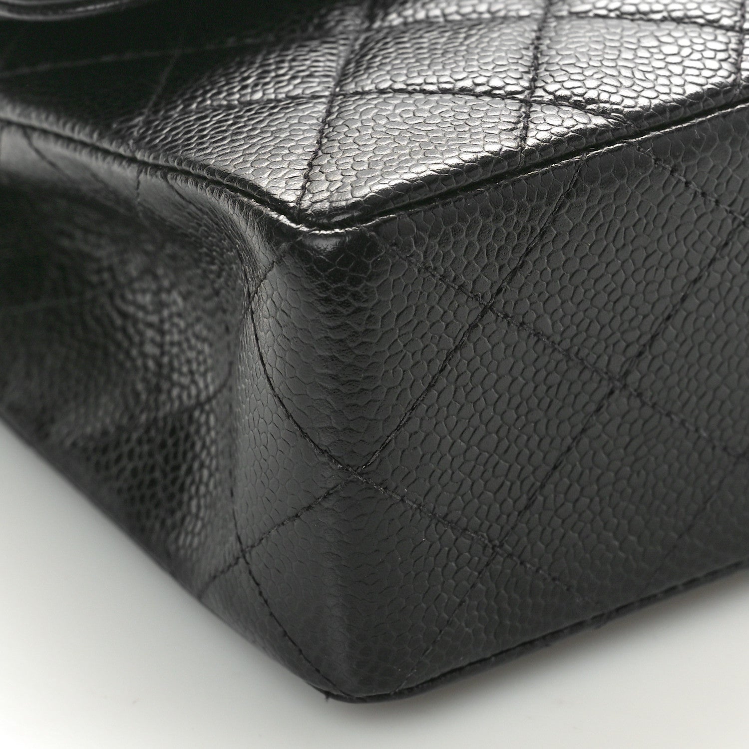 Chanel Caviar Quilted Small Double Flap Black 9 of 10