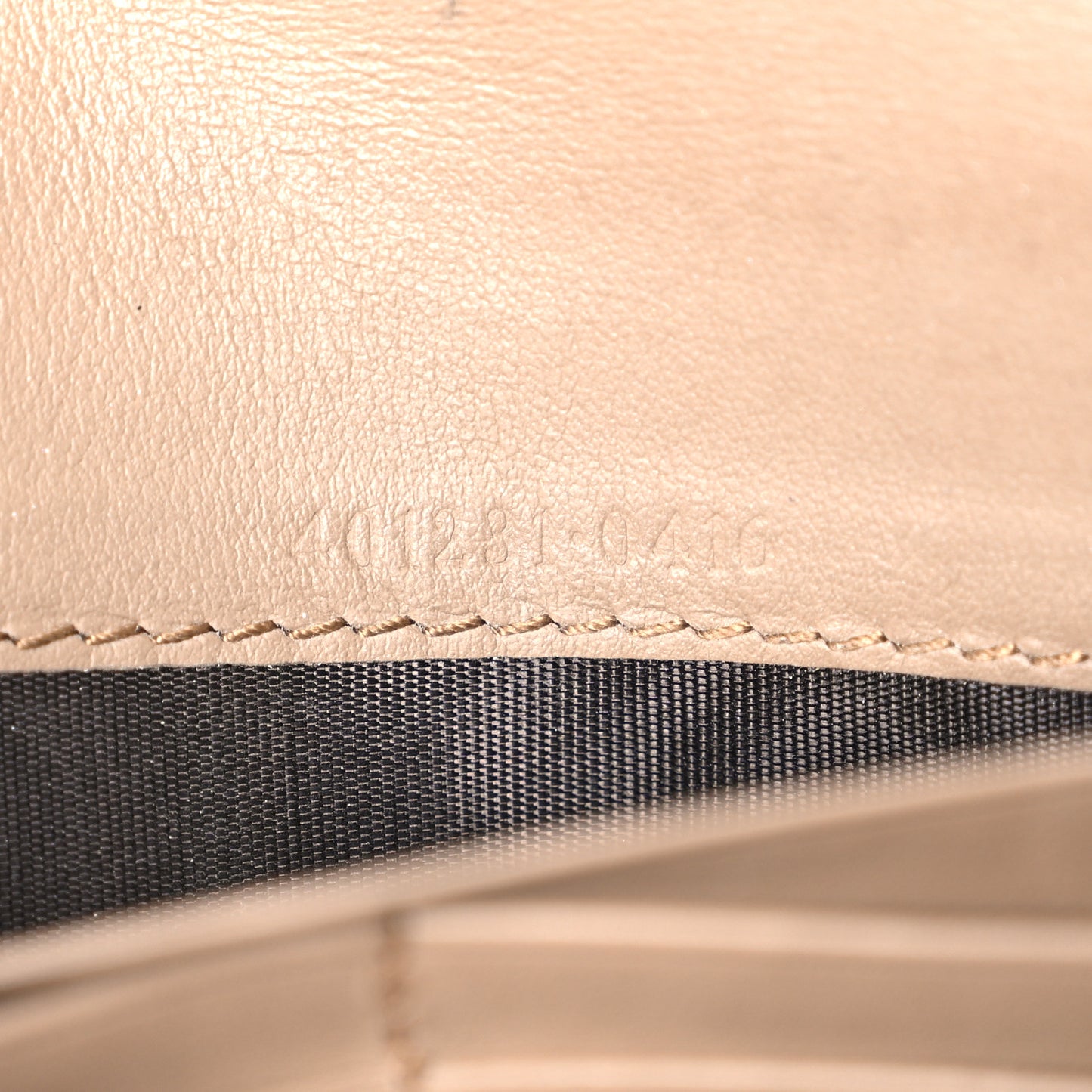 GG Supreme Monogram Mini Dionysus Chain Wallet Beige Taupe