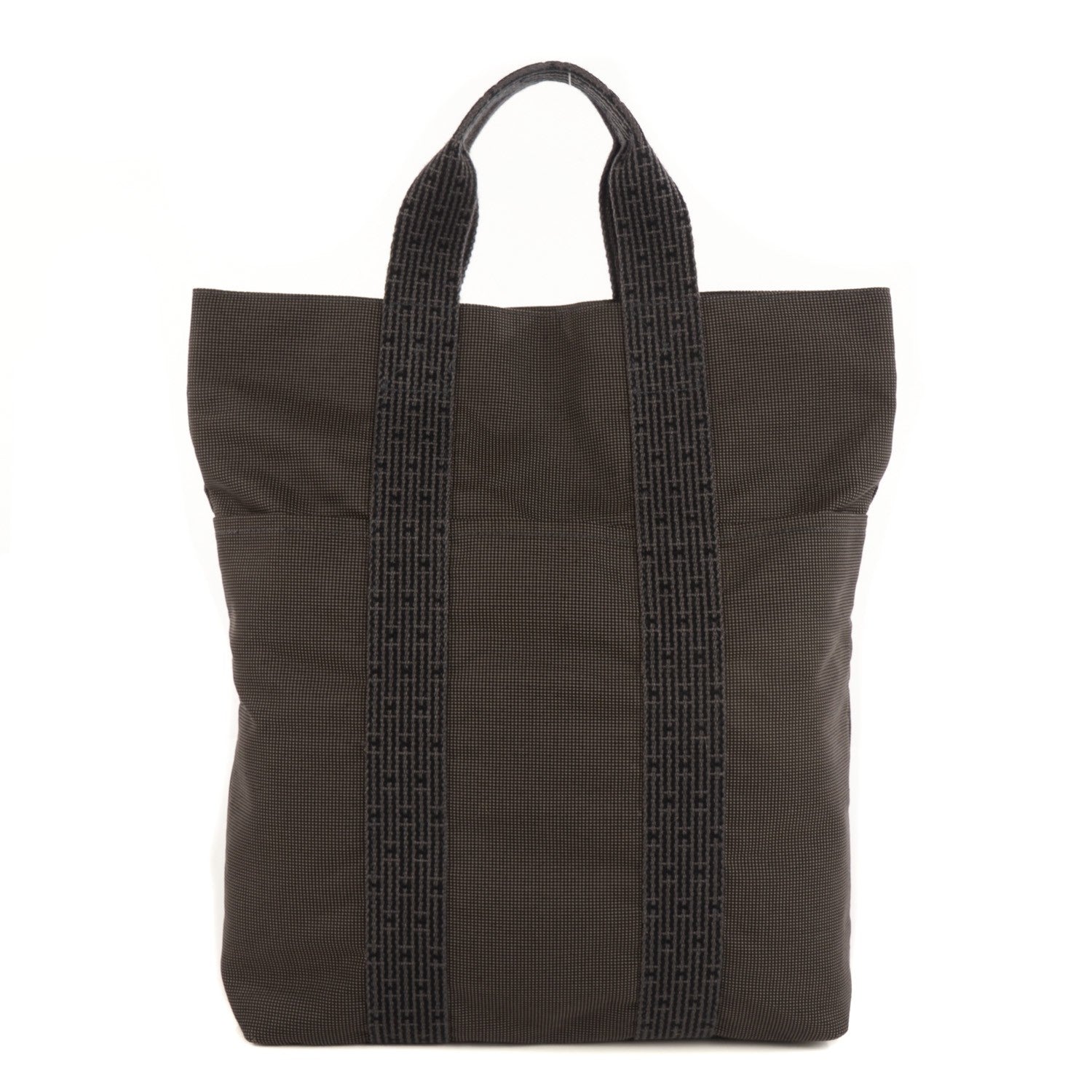 Hermes Canvas Herline Cabas Grey 1 of 13