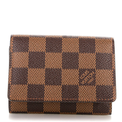 Louis Vuitton Damier Ebene Business Card Holder 1 of 6