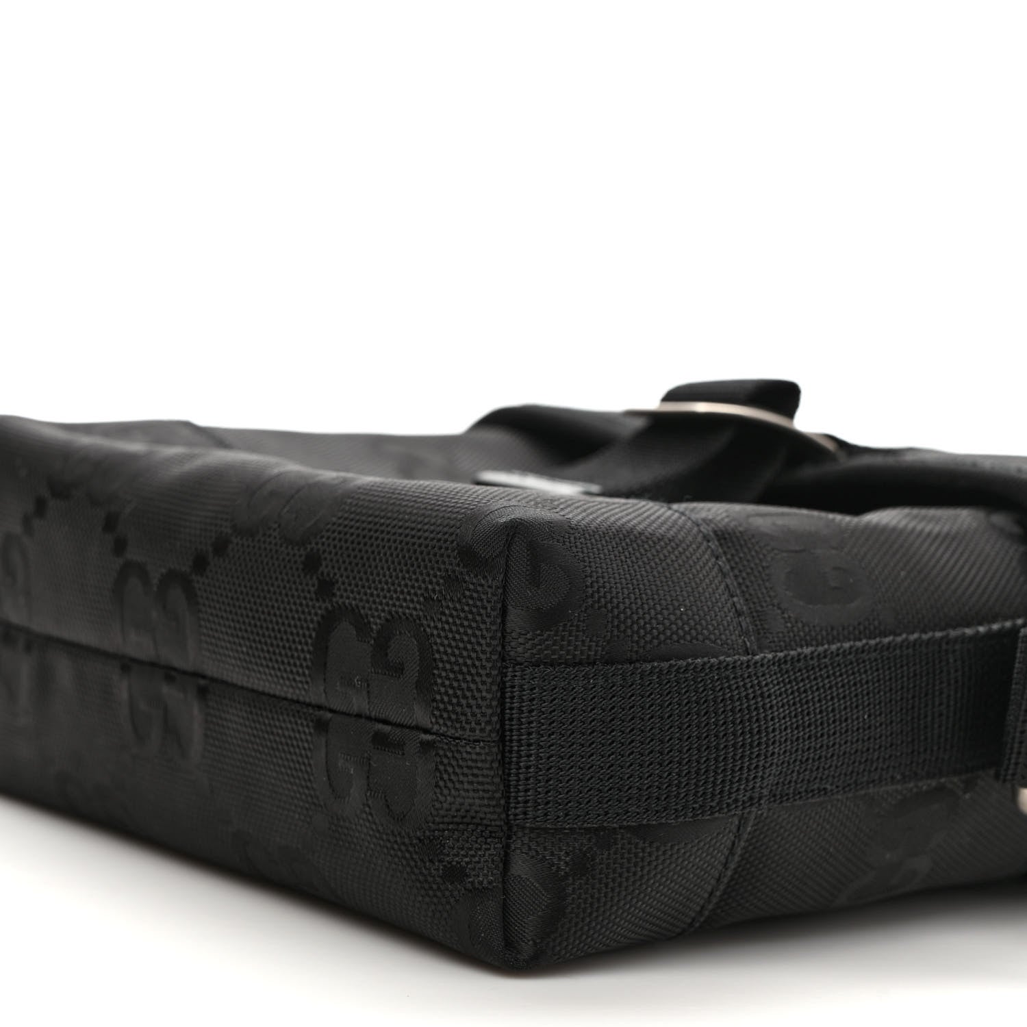 Gucci Econyl Nylon Monogram Off The Grid Messenger Bag Black 9 of 9