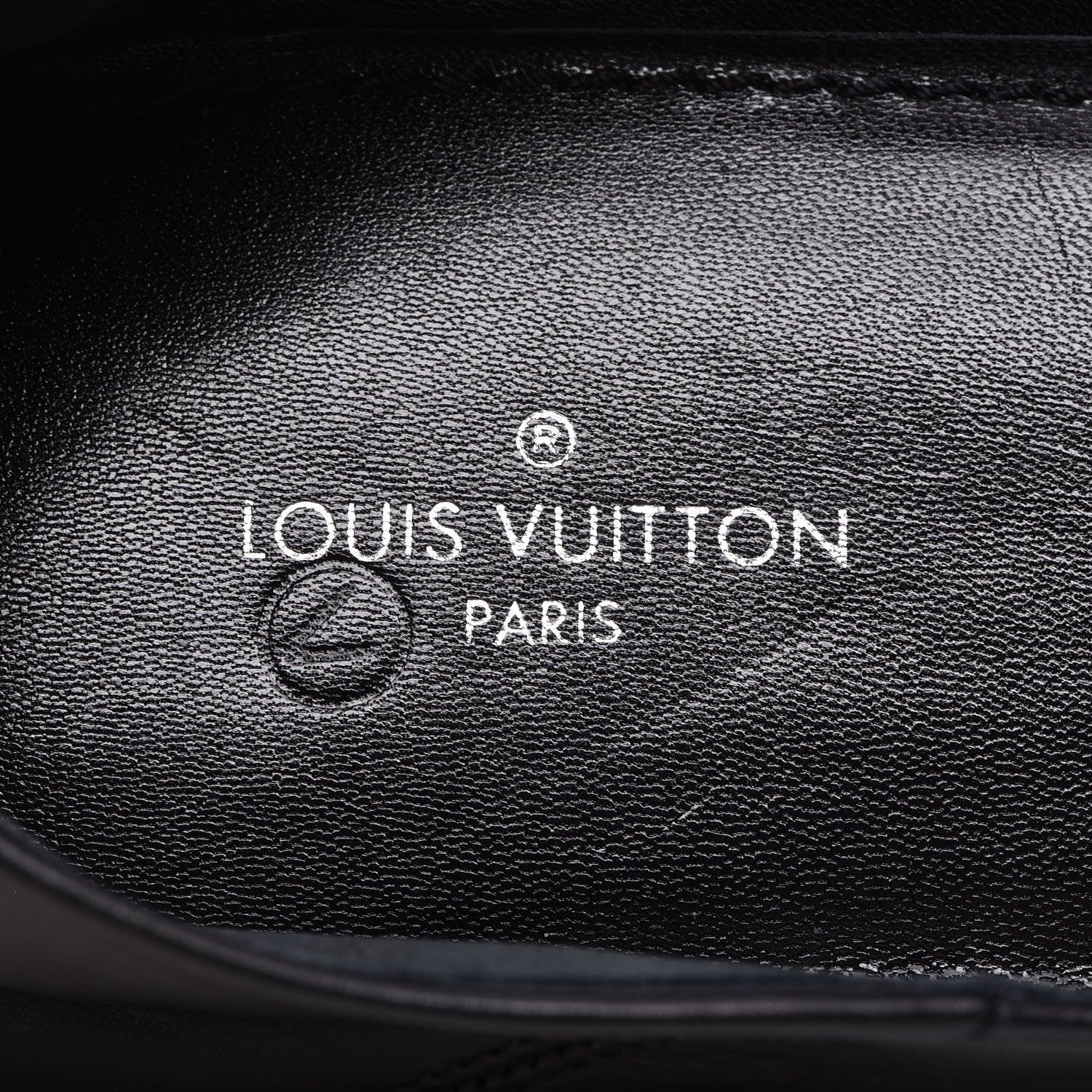 Louis Vuitton Calfskin Monogram Studded Loafers 39 Black 6 of 12