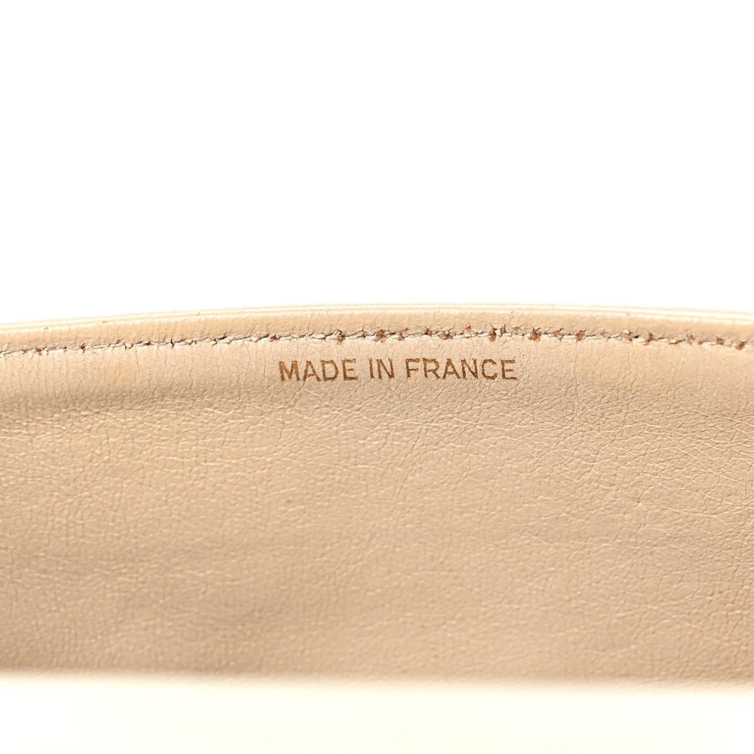 Chanel Lambskin Quilted Small Single Flap Beige 7 of 16