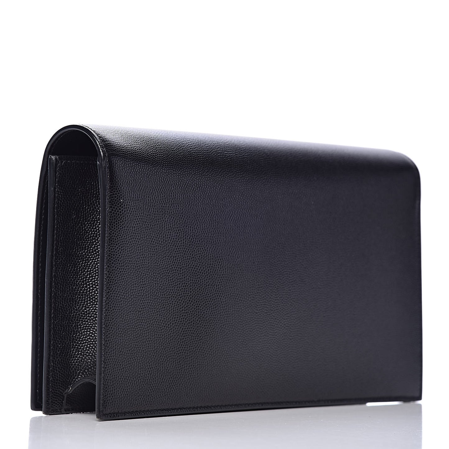 Grain De Poudre Classic Monogram Kate Clutch Black