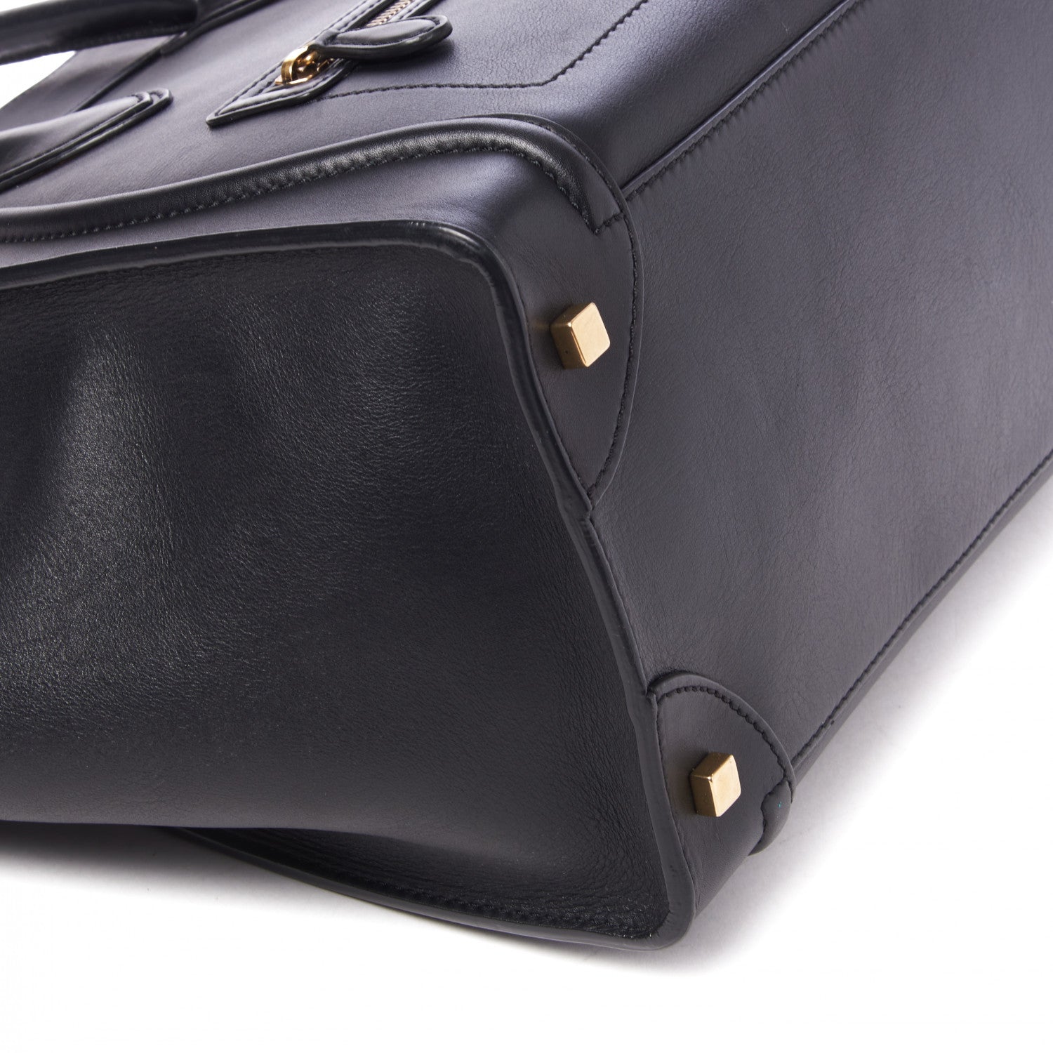 Celine Smooth Calfskin Mini Luggage Black 6 of 8