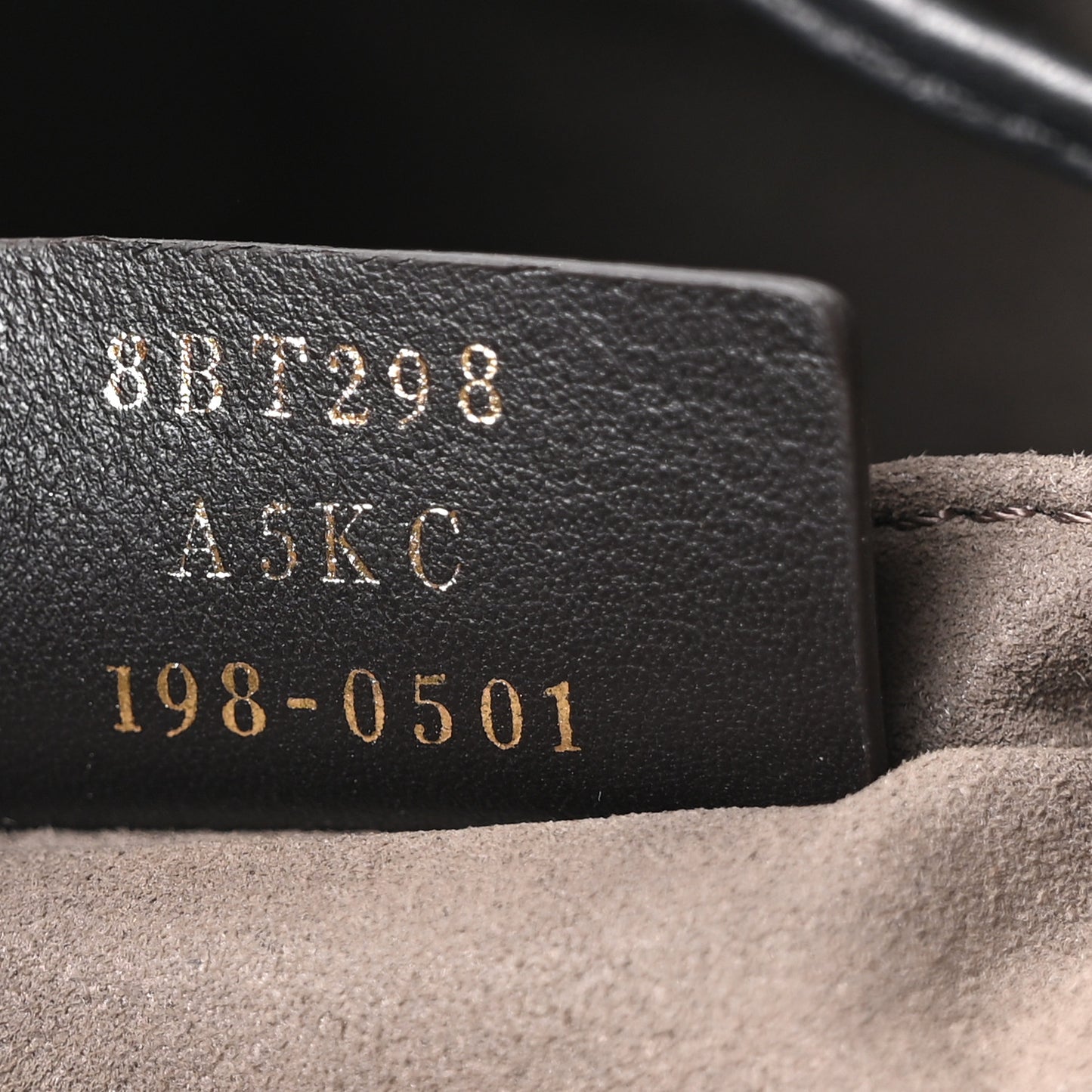 Glazed Fabric Vitello Grace F is Fendi FF 1974 Stamp Patch Grande Mon Tresor Bucket Bag Mogano Panna Black