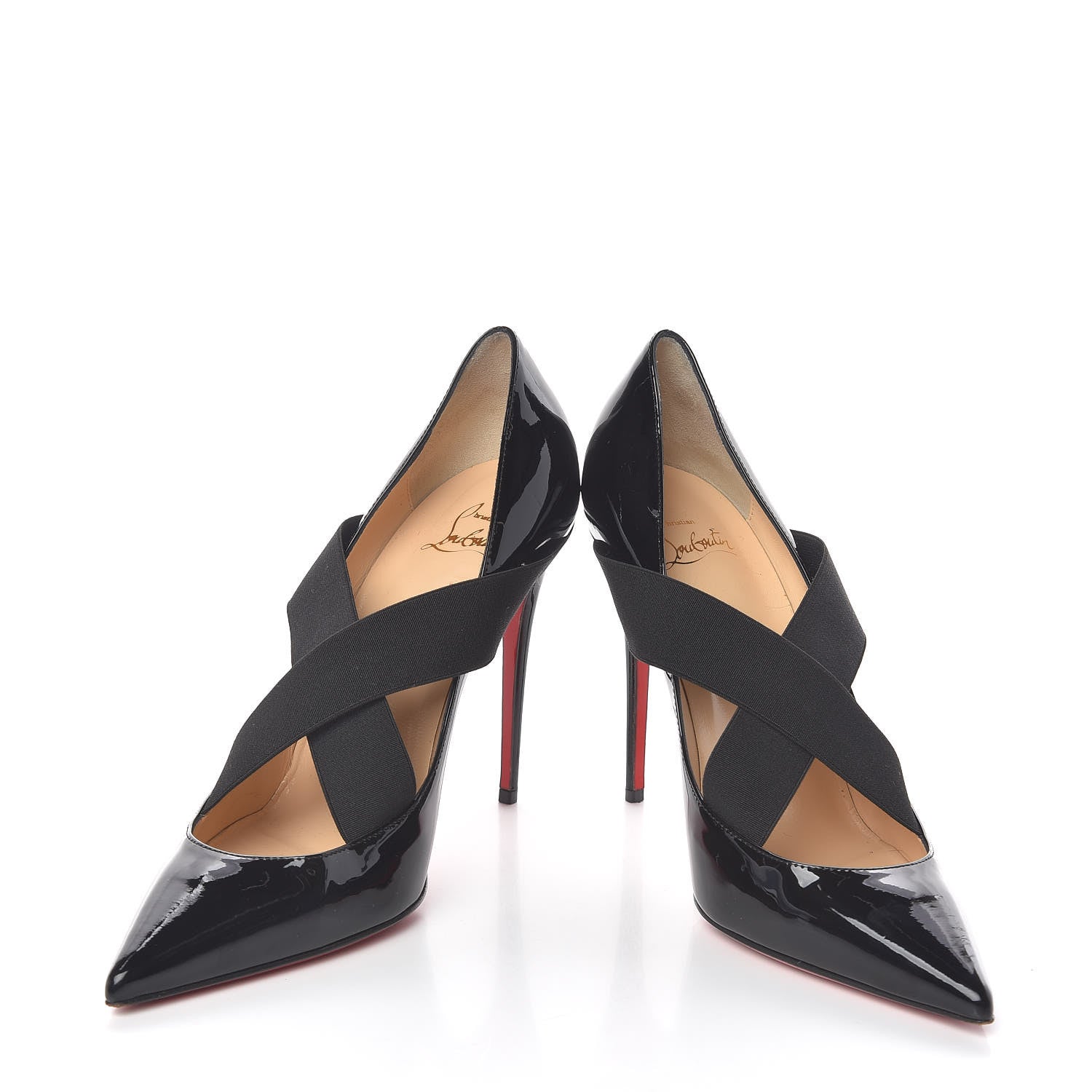 Christian Louboutin Patent Sharpstagram 100 Pumps 40 Black 5 of 10