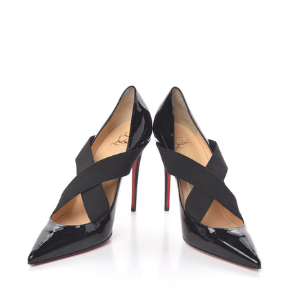 Christian Louboutin Patent Sharpstagram 100 Pumps 40 Black 5 of 10