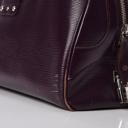 Louis Vuitton Epi Bowling Montaigne GM Cassis 18 of 22