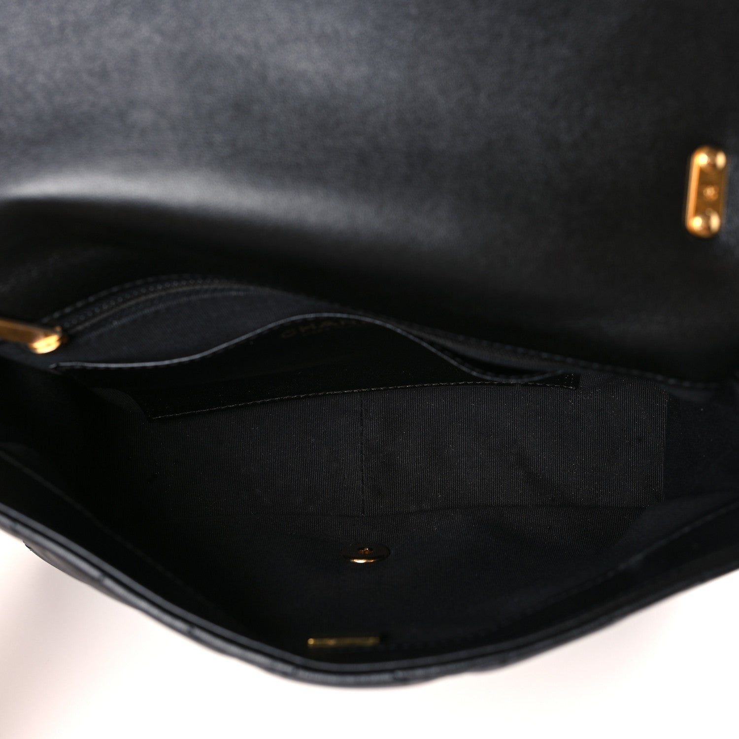 Chanel Lambskin Quilted Large CC Funky Town Flap Black 5 of 9