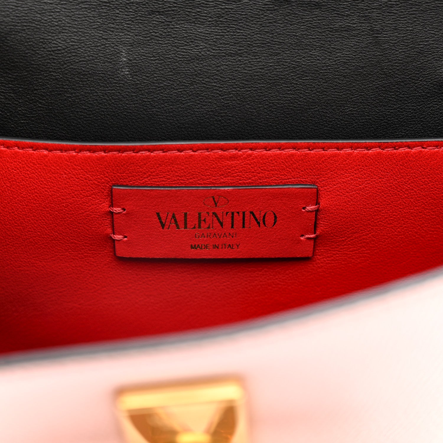 Valentino Garavani Grainy Calfskin VSling Belt Bag Rose Quartz 6 of 10