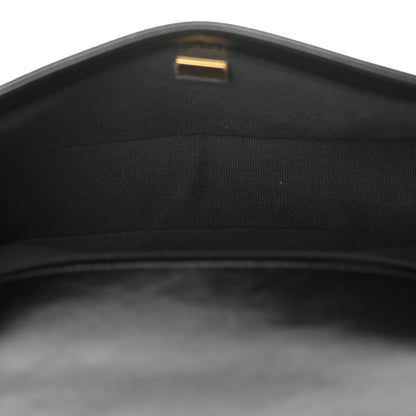 Chanel Metallic Glazed Calfskin Medium Boy Flap Black Gold 5 of 13