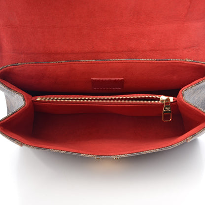 Louis Vuitton Damier Ebene Caissa Clutch Cherry 5 of 9